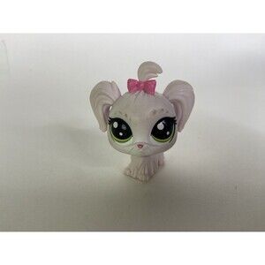 Littlest Pet Shop LPS 1-110 Duchess Malteaser White Dog Puppy Figure Toy Hasbro